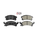 Order Front Semi Metallic Pads by AMERIBRAKES - PRM673 For Your Vehicle