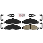 Order Front Semi Metallic Pads by AMERIBRAKES - PRM749 For Your Vehicle