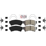 Order Front Semi Metallic Pads by AMERIBRAKES - PTM1164 For Your Vehicle