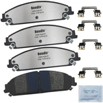 Order Plaquettes avant semi-métallique by BENDIX - MKD1058FM For Your Vehicle