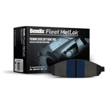 Order Front Semi Metallic Pads by BENDIX - MKD1363FM For Your Vehicle