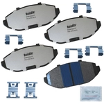 Order Front Semi Metallic Pads by BENDIX - MKD748FM For Your Vehicle