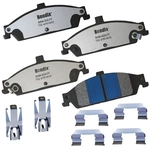 Order Front Semi Metallic Pads by BENDIX - MKD752FM For Your Vehicle