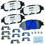 Order Plaquettes avant semi-métallique by BENDIX - MKD906FM For Your Vehicle