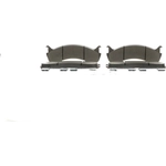 Order BOSCH - BHD786 - Premium HD Semi-Metallic Front Disc Brake Pads For Your Vehicle