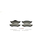 Order BOSCH - BSD820 - Severe Duty Semi-Metallic Front Disc Brake Pads For Your Vehicle