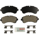 Order Plaquettes avant semi-métallique par BOSCH - BE1268H For Your Vehicle