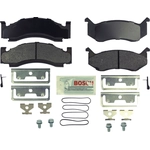 Order Plaquettes avant semi-métallique par BOSCH - BE269H For Your Vehicle