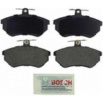 Order Plaquettes avant semi-métallique par BOSCH - BE696 For Your Vehicle
