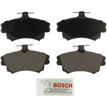 Order Plaquettes avant semi-métallique par BOSCH - BE837 For Your Vehicle