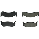 Order Front Semi Metallic Pads by CENTRIC PARTS - 102.01230 For Your Vehicle