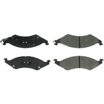 Order Front Semi Metallic Pads by CENTRIC PARTS - 102.03240 For Your Vehicle