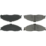 Order Front Semi Metallic Pads by CENTRIC PARTS - 102.07490 For Your Vehicle