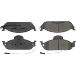 Order Front Semi Metallic Pads by CENTRIC PARTS - 102.07600 For Your Vehicle
