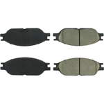 Order Front Semi Metallic Pads by CENTRIC PARTS - 102.08030 For Your Vehicle