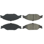 Order Front Semi Metallic Pads by CENTRIC PARTS - 102.08040 For Your Vehicle