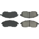 Order CENTRIC PARTS - 102.08151 - Front Semi Metallic Pads For Your Vehicle