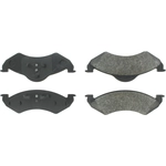 Order Front Semi Metallic Pads by CENTRIC PARTS - 102.08200 For Your Vehicle