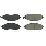 Order Front Semi Metallic Pads by CENTRIC PARTS - 102.08300 For Your Vehicle