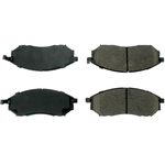 Order Front Semi Metallic Pads by CENTRIC PARTS - 102.08880 For Your Vehicle