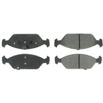 Order Front Semi Metallic Pads by CENTRIC PARTS - 102.09250 For Your Vehicle