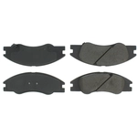 Order Front Semi Metallic Pads by CENTRIC PARTS - 102.10740 For Your Vehicle