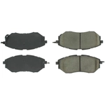 Order Front Semi Metallic Pads by CENTRIC PARTS - 102.10780 For Your Vehicle