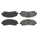Order Front Semi Metallic Pads by CENTRIC PARTS - 102.11020 For Your Vehicle