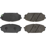 Order Front Semi Metallic Pads by CENTRIC PARTS - 102.13010 For Your Vehicle
