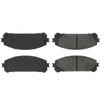 Order Front Semi Metallic Pads by CENTRIC PARTS - 102.13240 For Your Vehicle