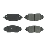 Order Front Semi Metallic Pads by CENTRIC PARTS - 102.17020 For Your Vehicle
