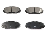 Order Front Semi Metallic Pads by DURAGO - BP1210MS For Your Vehicle