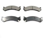 Order Front Semi Metallic Pads by DURAGO - BP784MS For Your Vehicle