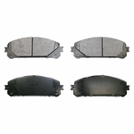 Order Front Semi Metallic Pads by DURAGO - BP1324MS For Your Vehicle