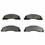 Order Front Semi Metallic Pads by DURAGO - BP1328MS For Your Vehicle