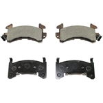 Order Front Semi Metallic Pads by DURAGO - BP154MS For Your Vehicle