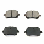 Order Front Semi Metallic Pads by DURAGO - BP707MS For Your Vehicle