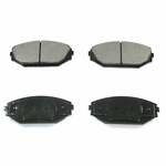 Order Front Semi Metallic Pads by DURAGO - BP793MS For Your Vehicle