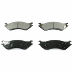 Order Front Semi Metallic Pads by DURAGO - BP966MS For Your Vehicle