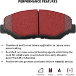 Order Front Semi Metallic Pads by DYNAMIC FRICTION COMPANY - 1214-0769-00 For Your Vehicle