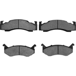 Order Front Semi Metallic Pads by DYNAMIC FRICTION COMPANY - 1551-0123-00 For Your Vehicle