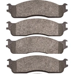 Order Front Semi Metallic Pads by DYNAMIC FRICTION COMPANY - 1551-0965-00 For Your Vehicle