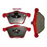 Order EUROROTOR - F1D1003 - Front Semi Metallic Pads For Your Vehicle
