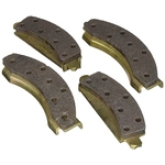 Order EUROROTOR - F1D1589H - Front Semi Metallic Pads For Your Vehicle