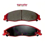 Order EUROROTOR - F1D921H - Front Semi Metallic Pads For Your Vehicle