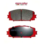 Order EUROROTOR - F1D1184H - Front Semi Metallic Pads For Your Vehicle