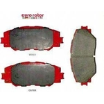 Order EUROROTOR - F1D1210H - Front Semi Metallic Pads For Your Vehicle