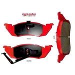 Order Front Semi Metallic Pads by EUROROTOR - F1D529A For Your Vehicle