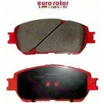 Order Front Semi Metallic Pads by EUROROTOR - F1D906H For Your Vehicle