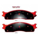 Order Front Semi Metallic Pads by EUROROTOR - F1D965H For Your Vehicle